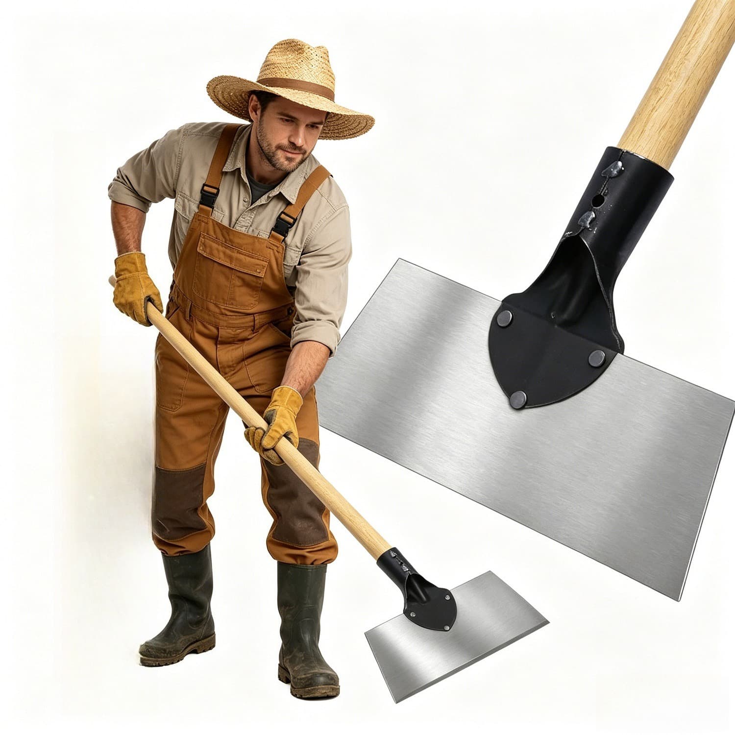 25 Cm Weed Puller – Sturdy Garden Tool For Efficient Weed Removal In Flower Beds And Lawns