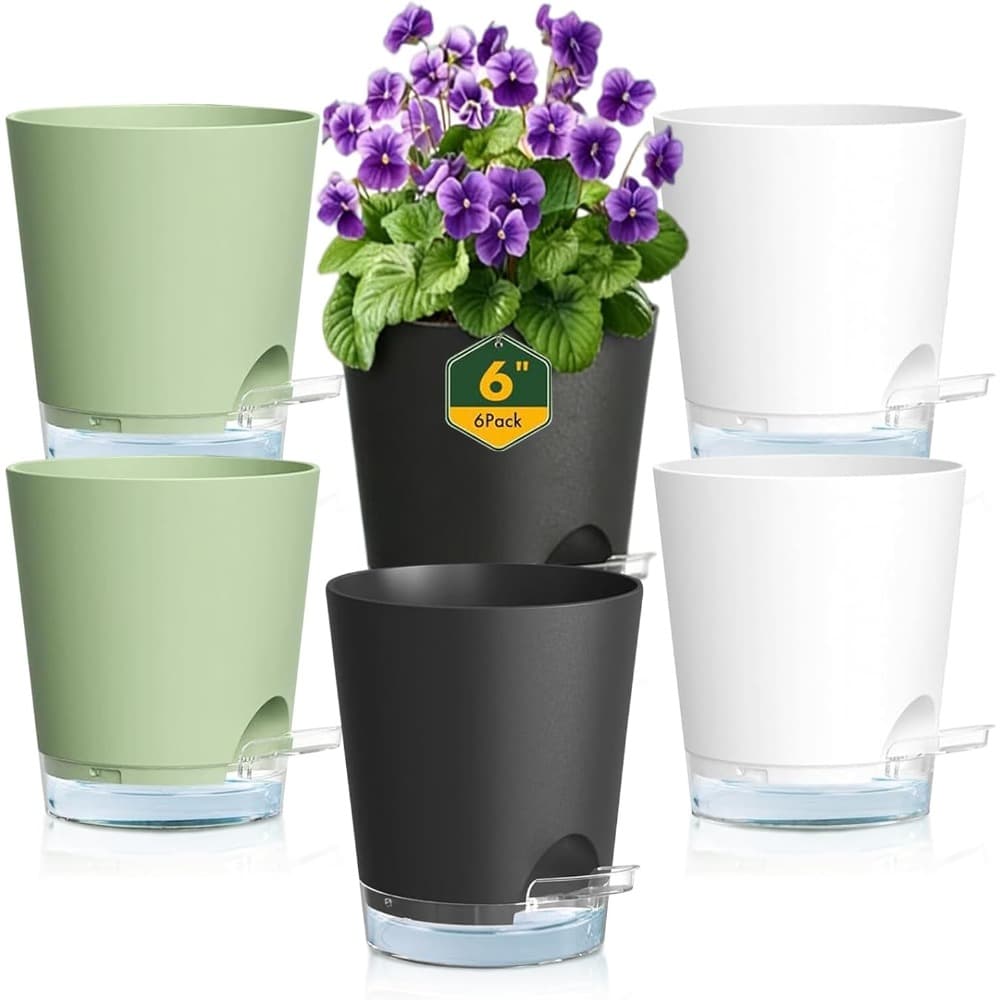 Vaso auto-annaffiante