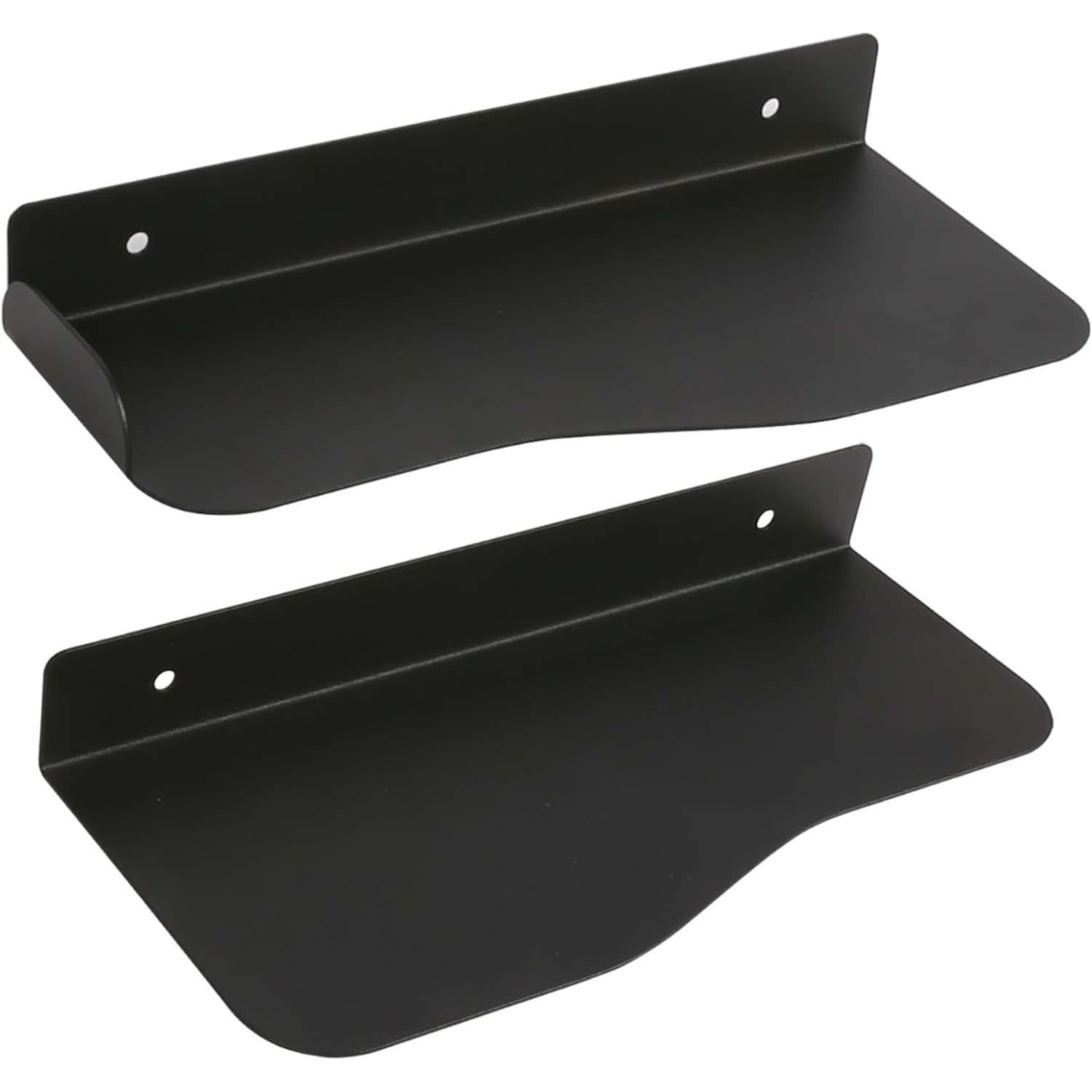 2-Piece Sneaker Wall Mount, Black Shoe Rack, Shoe Display, Floating Wall Mount, Metal Shoe Rack, Display Stand For Shoe Stores, Sandal Display Riser