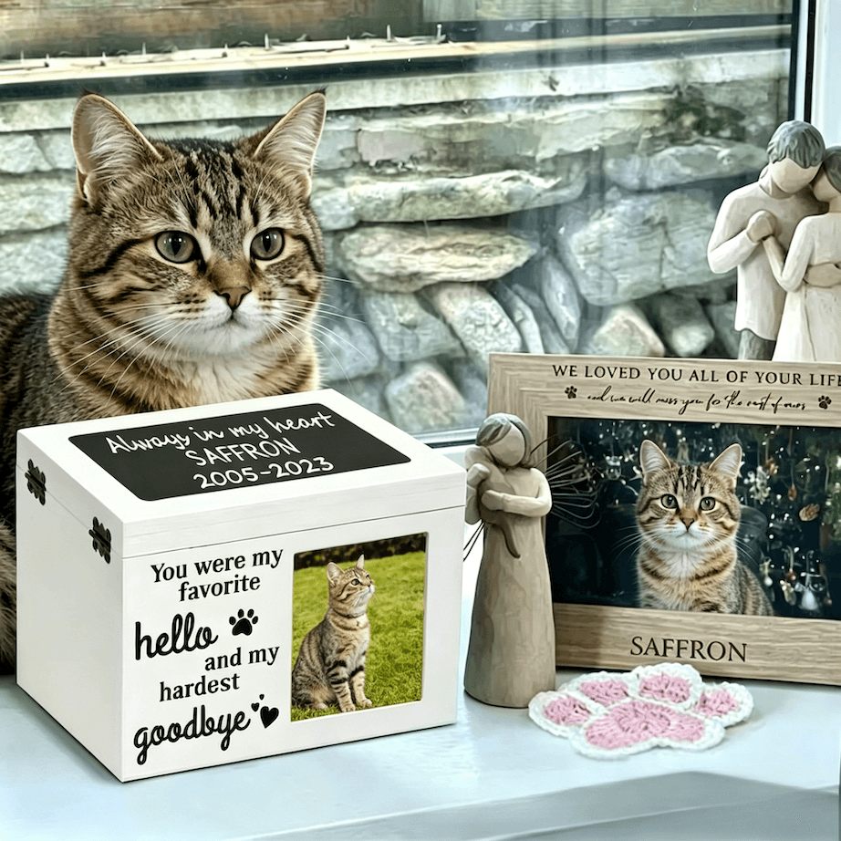 Wooden Commemorative Pet Urn