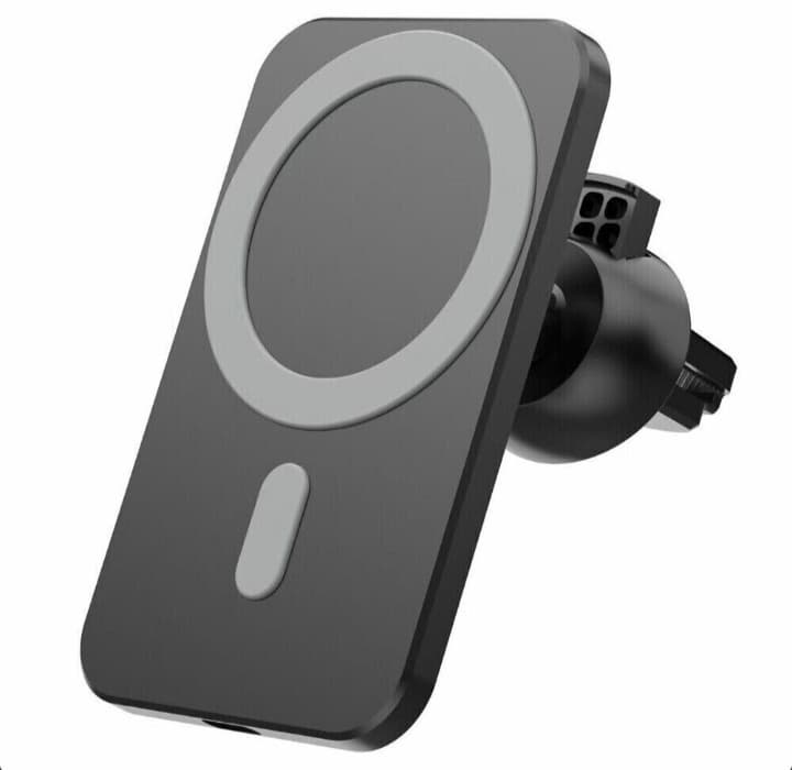 Magnetic Wireless Charger Car Mount Holder For  12 13 14 Pro Max MagSafe