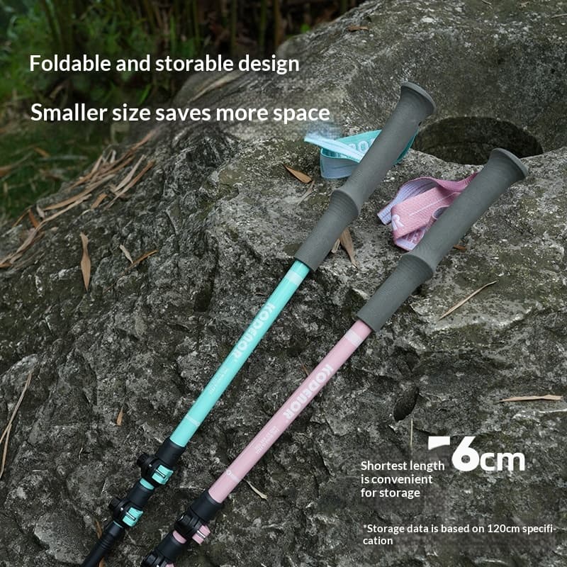 Ultra-light Professional Trekking Poles For Outdoor Hiking And Mountain Climbing
